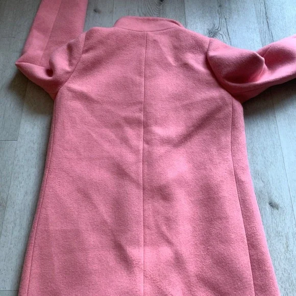 J. Crew Mercantile Women's  Pink Soft Pea‎ Coat - Picture 11 of 11